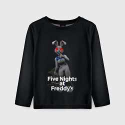 Лонгслив детский Five Nights at Freddys: Security Breach - кролик В, цвет: 3D-принт