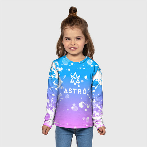 Детский лонгслив Astro / 3D-принт – фото 5