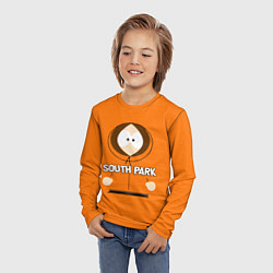 Лонгслив детский Кенни МакКормик Южный парк, цвет: 3D-принт — фото 2