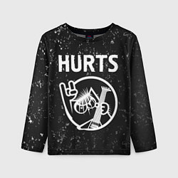 Лонгслив детский Hurts КОТ Потертости, цвет: 3D-принт