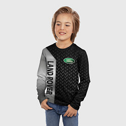 Лонгслив детский LAND ROVER СТАЛЬ, цвет: 3D-принт — фото 2