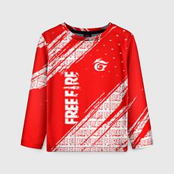 Детский лонгслив Free Fire Фри Фаер Паттерн