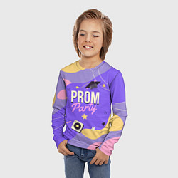 Лонгслив детский Prom party, цвет: 3D-принт — фото 2