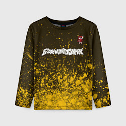 Лонгслив детский ФНФ - ДЕВУШКА Краска, цвет: 3D-принт