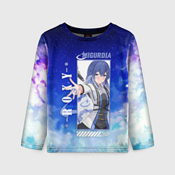 Лонгслив детский РЕИНКАРНАЦИЯ БЕЗРАБОТНОГО РОКСИ, цвет: 3D-принт