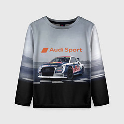 Лонгслив детский Ауди Спорт Гоночная команда Audi sport Racing team, цвет: 3D-принт