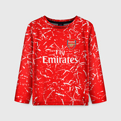 Лонгслив детский Arsenal fly emirates sport, цвет: 3D-принт