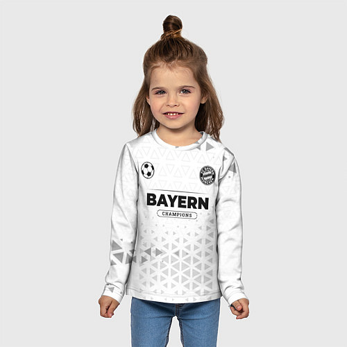 Детский лонгслив Bayern Champions Униформа / 3D-принт – фото 5