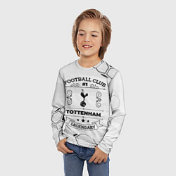 Лонгслив детский Tottenham Football Club Number 1 Legendary, цвет: 3D-принт — фото 2