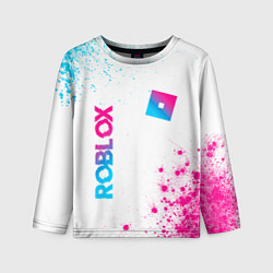 Детский лонгслив Roblox Neon Gradient FS