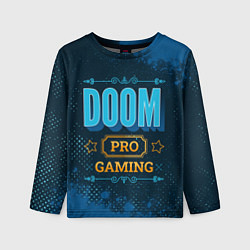 Лонгслив детский Игра Doom: pro gaming, цвет: 3D-принт