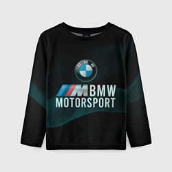 Лонгслив детский BMW Motosport theam, цвет: 3D-принт