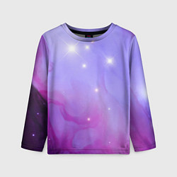 Детский лонгслив Космическое одеяло