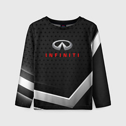 Лонгслив детский Infiniti карбон, цвет: 3D-принт