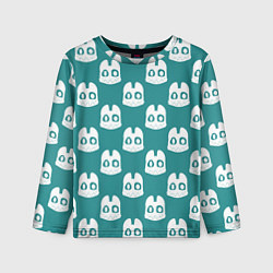 Лонгслив детский Глейпнир узор, цвет: 3D-принт