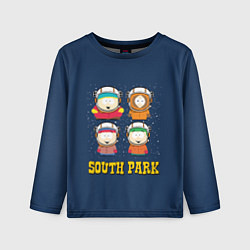 Лонгслив детский South park космонавты, цвет: 3D-принт