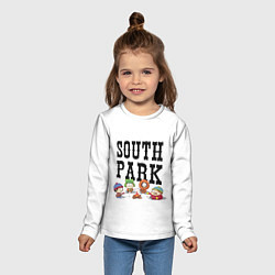 Лонгслив детский South park кострёр, цвет: 3D-принт — фото 2