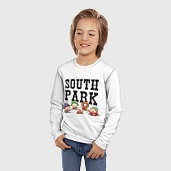 Лонгслив детский South park кострёр, цвет: 3D-принт — фото 2