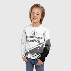 Лонгслив детский Thousand Foot Krutch логотип, цвет: 3D-принт — фото 2