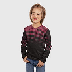 Лонгслив детский Неоновые груги, цвет: 3D-принт — фото 2