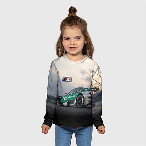 Детский лонгслив BMW M Power - Racing team - Motorsport / 3D-принт – фото 5