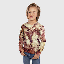 Лонгслив детский Ключ правды осенних листьях, цвет: 3D-принт — фото 2
