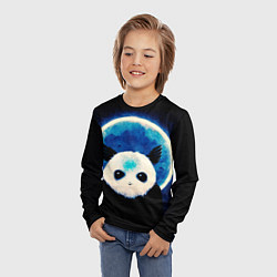 Лонгслив детский Святой панда, цвет: 3D-принт — фото 2