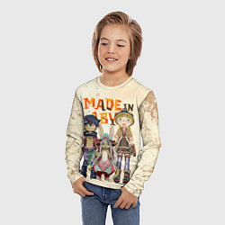 Лонгслив детский Made in Abyss, цвет: 3D-принт — фото 2