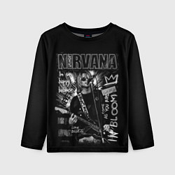 Лонгслив детский Nirvana Song life, цвет: 3D-принт