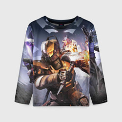 Лонгслив детский Destiny воин, цвет: 3D-принт