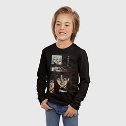 Лонгслив детский Доктор Стоун аниме, цвет: 3D-принт — фото 2