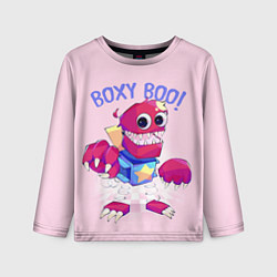 Лонгслив детский Project Playtime Boxy Boo, цвет: 3D-принт