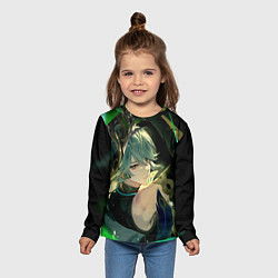 Лонгслив детский Genshin impact - Аль-хайтам, цвет: 3D-принт — фото 2