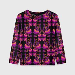 Детский лонгслив Инопланетные цветы