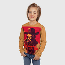 Лонгслив детский John Marston poster, цвет: 3D-принт — фото 2
