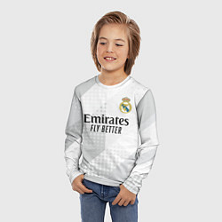 Лонгслив детский ФК Реал Мадрид, цвет: 3D-принт — фото 2