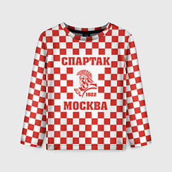 Лонгслив детский FCSM - Спартак, цвет: 3D-принт