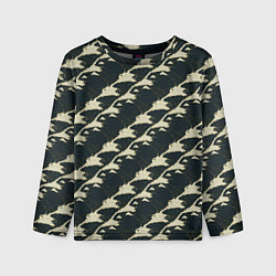 Детский лонгслив Японский паттерн гор