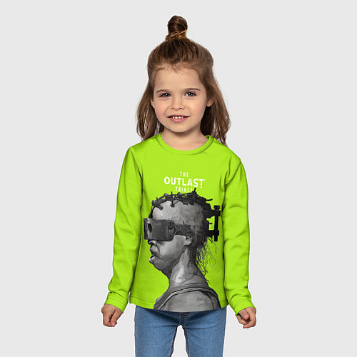 Детский лонгслив The Outlast Trials / 3D-принт – фото 5