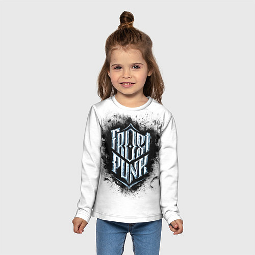 Детский лонгслив Frostpunk / 3D-принт – фото 5