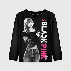 Детский лонгслив Blackpink Beautiful Lisa