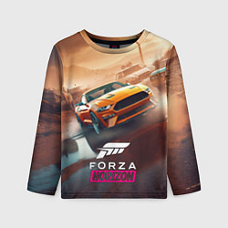 Лонгслив детский Forza Horizon race, цвет: 3D-принт