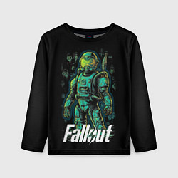 Лонгслив детский Fallout poster style, цвет: 3D-принт