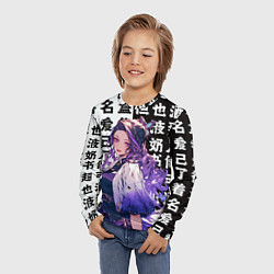 Лонгслив детский Прекрасная Шинобу Кочо, цвет: 3D-принт — фото 2