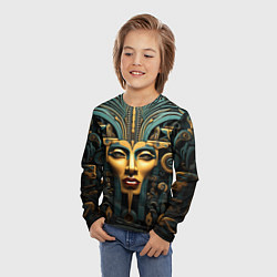 Лонгслив детский Египетские фараоны, цвет: 3D-принт — фото 2