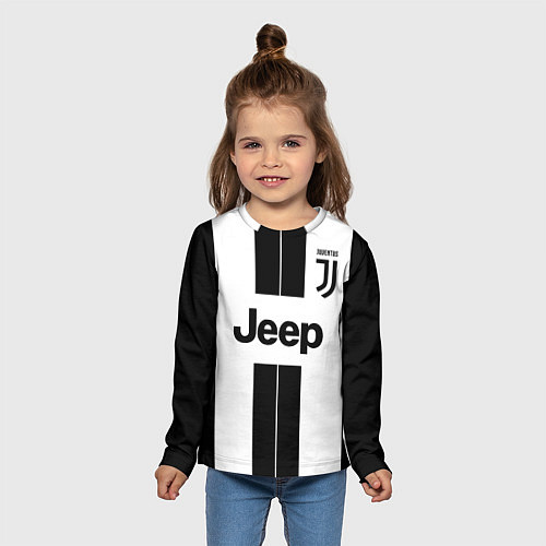 Детский лонгслив Juventus collection / 3D-принт – фото 5