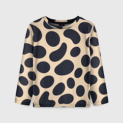 Детский лонгслив Пятнышки леопарда