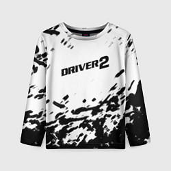 Лонгслив детский Driver 2 краски, цвет: 3D-принт