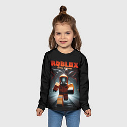 Лонгслив детский Lethal Company x Roblox, цвет: 3D-принт — фото 2