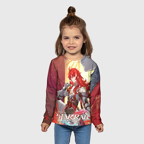 Детский лонгслив Аргенти из Хонкая / 3D-принт – фото 5